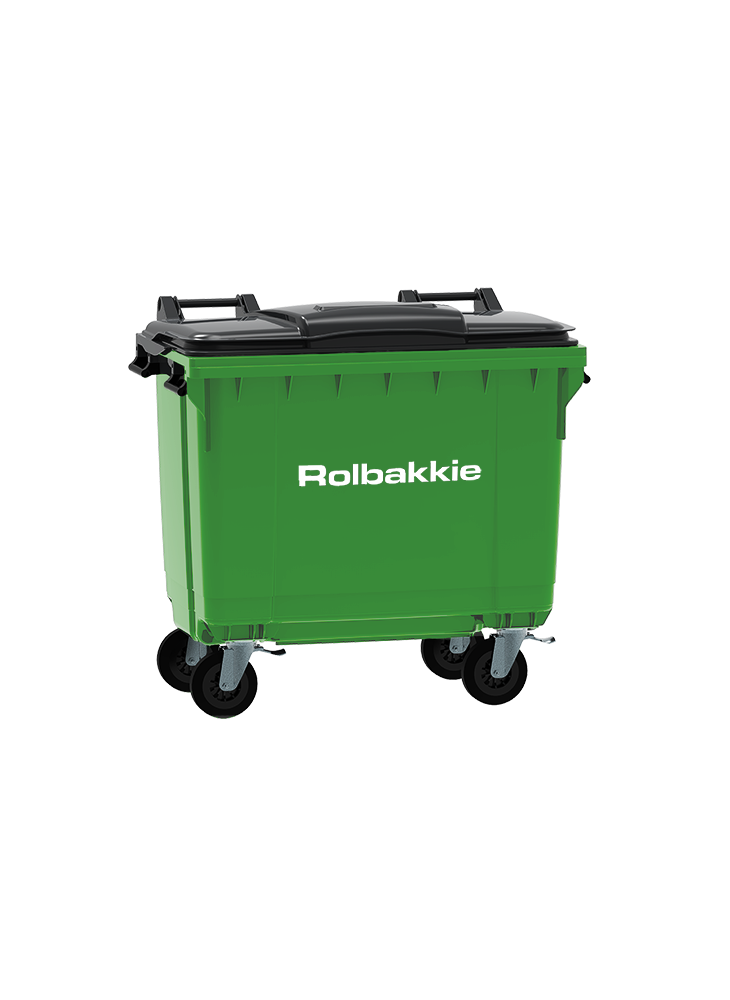 Rolcontainer 660 liter